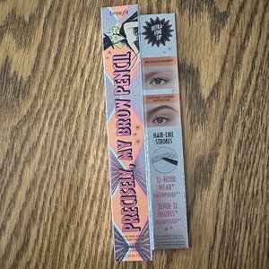 Benefit Precisely, My Brow Pencil Waterproof Eyebrow Definer NIB Shade 4